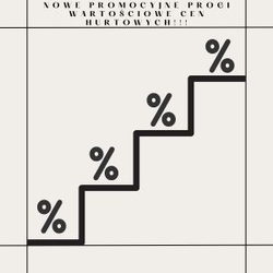 Nowe promocyjne progi wartościowe cen hurtowych